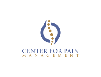 Center for Pain Management logo design by BlessedArt