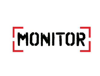 Monitor logo design by ZQDesigns