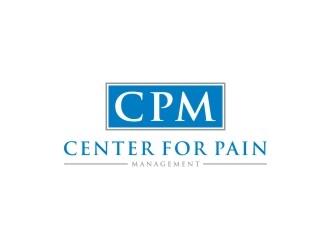 Center for Pain Management logo design by sabyan