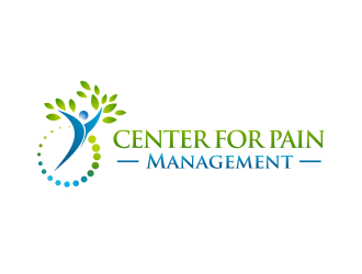 Center for Pain Management logo design by thegoldensmaug