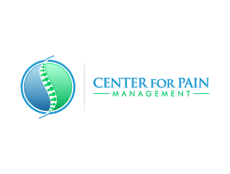 Center for Pain Management logo design by pencilhand