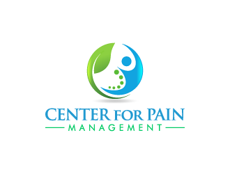 Center for Pain Management logo design by pencilhand