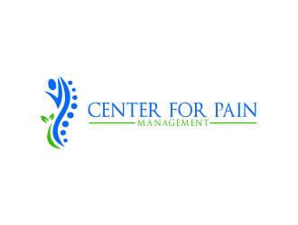 Center for Pain Management logo design by giphone