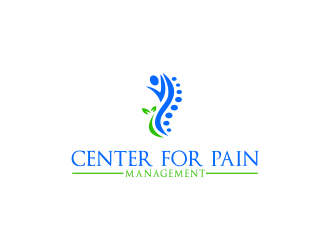 Center for Pain Management logo design by giphone