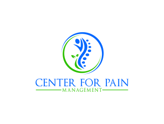 Center for Pain Management logo design by giphone