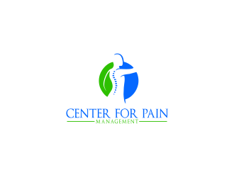 Center for Pain Management logo design by giphone