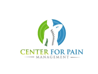 Center for Pain Management logo design by art-design