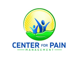 Center for Pain Management logo design by DesignPal