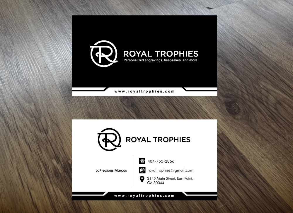 Royal Trophies logo design by shravya