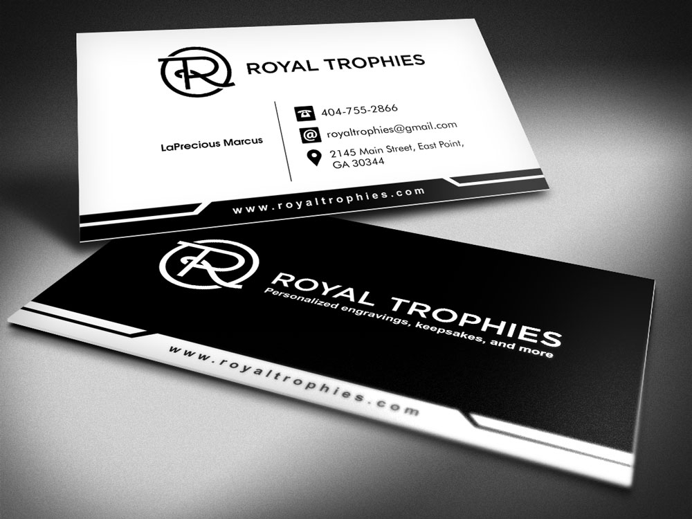 Royal Trophies logo design by shravya