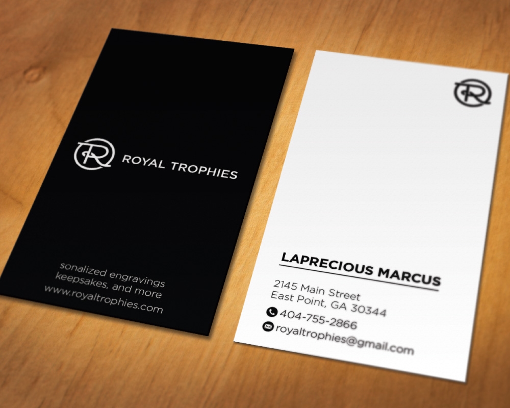 Royal Trophies logo design by Boomstudioz