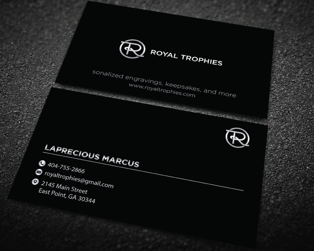 Royal Trophies logo design by Boomstudioz