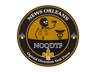 New Orleans Opioid Diversion Task Force  logo design by BeezlyDesigns