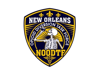 New Orleans Opioid Diversion Task Force  logo design by DreamLogoDesign