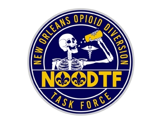 New Orleans Opioid Diversion Task Force  logo design by DreamLogoDesign