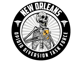 New Orleans Opioid Diversion Task Force  logo design by uttam