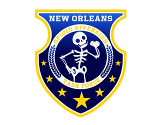 New Orleans Opioid Diversion Task Force  logo design by Kanenas