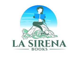 La Sirena Books logo design by schiena