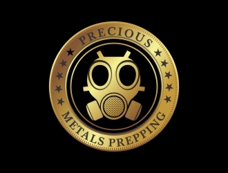 Precious Metals Prepping logo design by ManishKoli