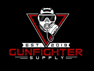 Gunfighter Supply logo design by DreamLogoDesign