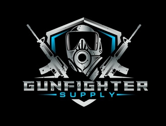 Gunfighter Supply logo design by DreamLogoDesign