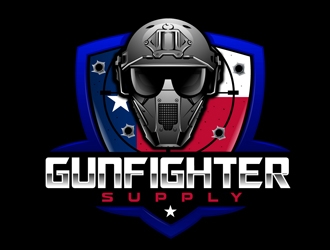 Gunfighter Supply logo design by DreamLogoDesign