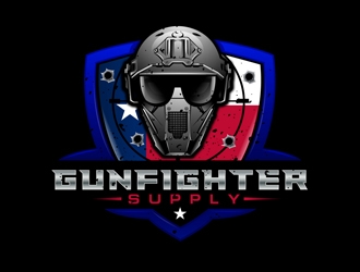 Gunfighter Supply logo design by DreamLogoDesign