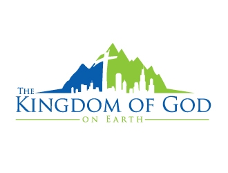 The Kingdom of God on Earth logo design by ElonStark