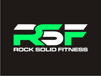 Rock Solid Fitness  logo design by rief