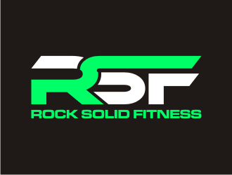 Rock Solid Fitness  logo design by rief