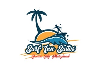 Surf Inn Suites logo design by heba