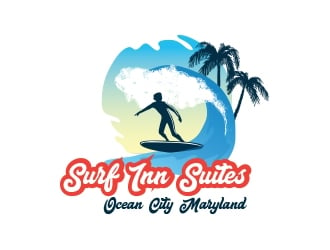 Surf Inn Suites logo design by heba