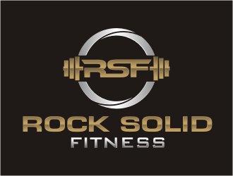 Rock Solid Fitness  logo design by bunda_shaquilla