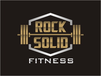 Rock Solid Fitness  logo design by bunda_shaquilla