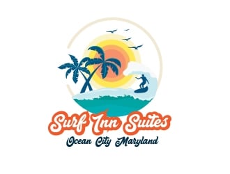 Surf Inn Suites logo design by heba