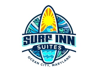 Surf Inn Suites logo design by jaize