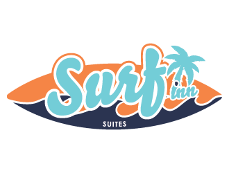 Surf Inn Suites logo design by ZenBlackMamba