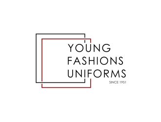 Young Fashions Uniforms logo design by Gravity