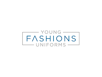 Young Fashions Uniforms logo design by checx