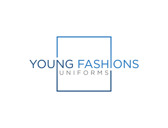 Young Fashions Uniforms logo design by RIANW