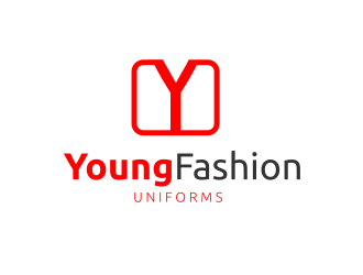 Young Fashions Uniforms logo design by Rossee