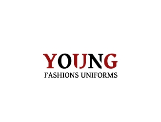 Young Fashions Uniforms logo design by samuraiXcreations