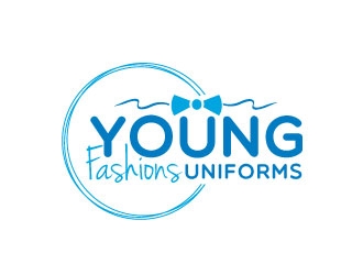 Young Fashions Uniforms logo design by REDCROW