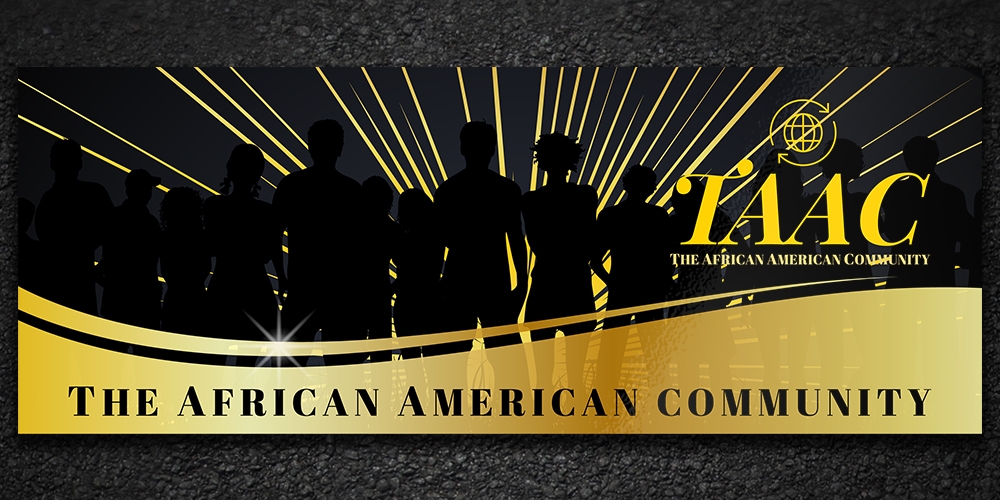 The African American Community logo design by Gelotine