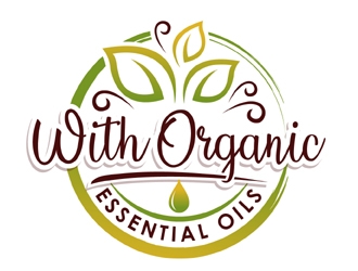 With organic essential oils - Avec des  huiles essentielles  certifiées  biologiques logo design by MAXR