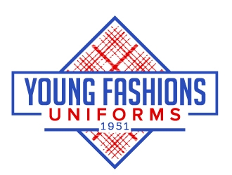 Young Fashions Uniforms logo design by jaize