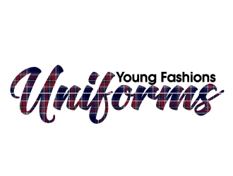 Young Fashions Uniforms logo design by ElonStark