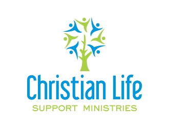 Christian Life Support Ministries logo design by cikiyunn