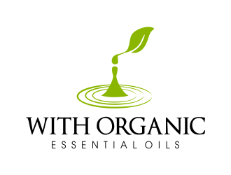 With organic essential oils - Avec des  huiles essentielles  certifiées  biologiques logo design by JessicaLopes