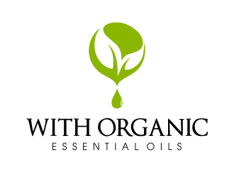 With organic essential oils - Avec des  huiles essentielles  certifiées  biologiques logo design by JessicaLopes